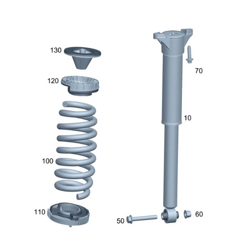 Car Shock Absorbers For Benz EQE SUV 500