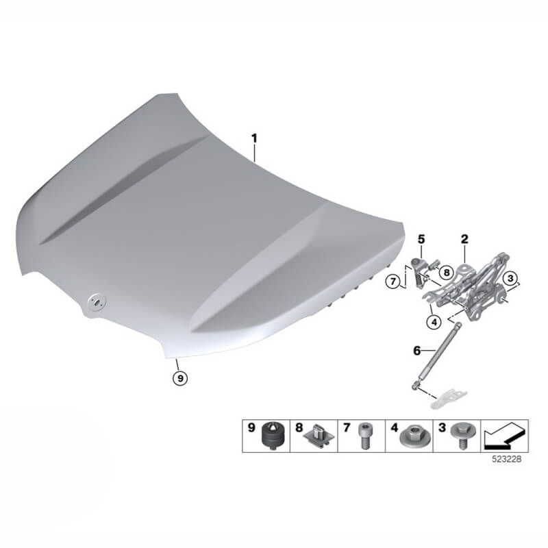 Engine Hood New Engine Hood For BMW-X5