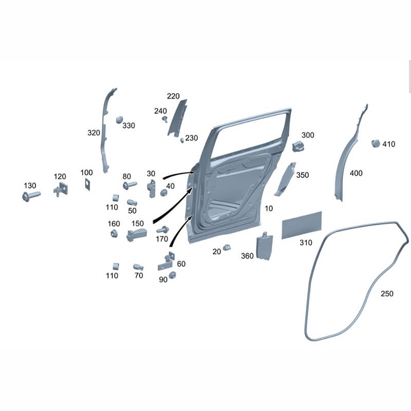 Car Door For Benz EQB 260