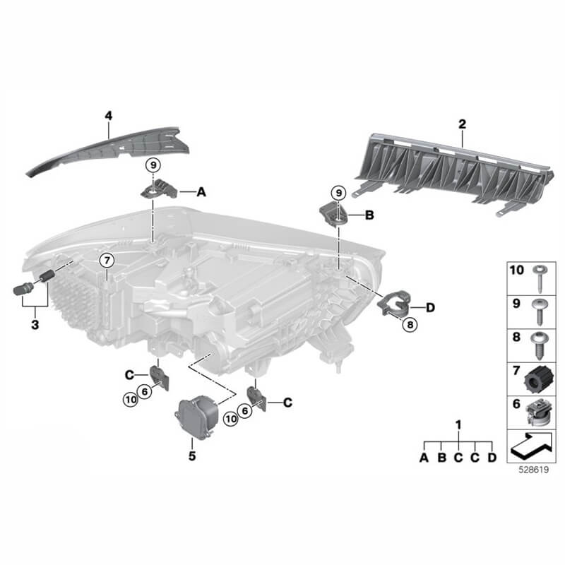 Car Headlights New For BMW X5