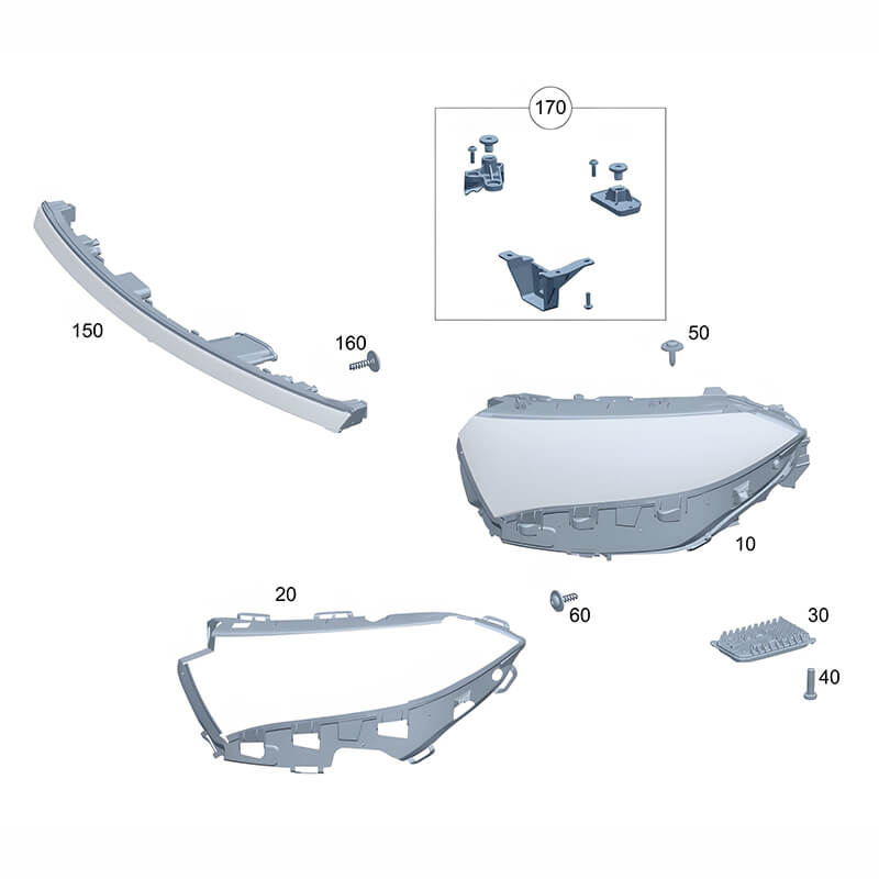 Car Led Headlight For Benz EQA260