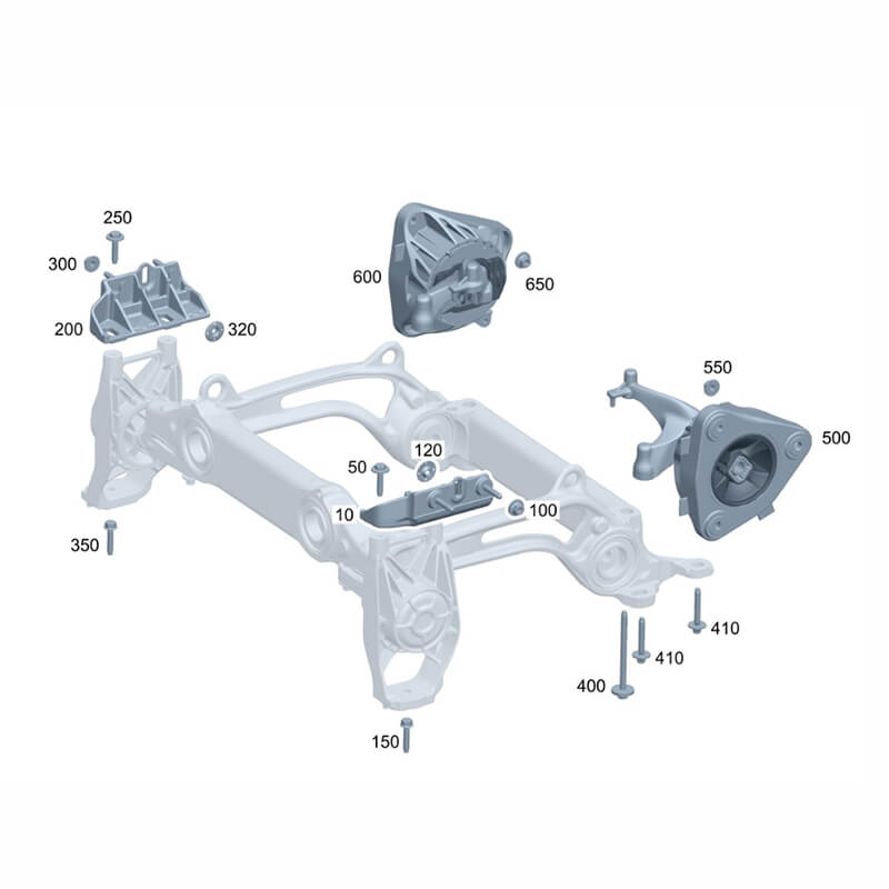 Car Engine Mounts For Benz EQE SUV 500