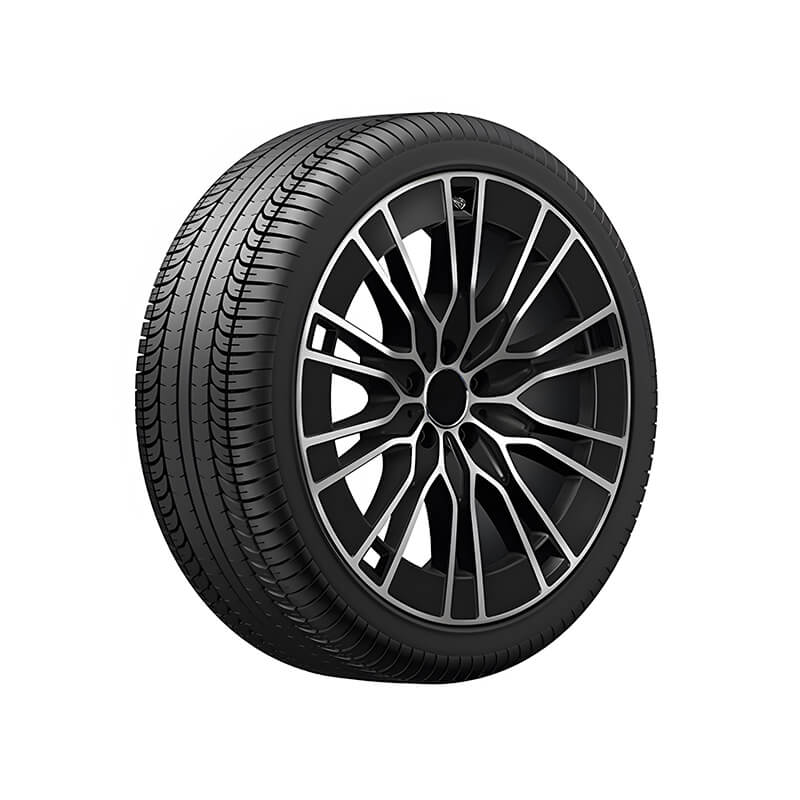 Forged Alloy Dish Rim Passenger Car Wheels For Benz 27